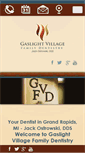 Mobile Screenshot of gaslightvillagefamilydentistry.com